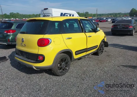 2014 Fiat 500L Trekking from USA, damaged, VIN ZFBCFADH1EZ021527